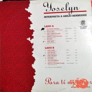 Disco de Vinilo Yoselyn - Para Ti Mi Amor Vinyl Record
