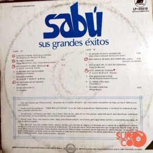 Disco de Vinilo Sabú - Sus Grandes Éxitos Vinyl Record