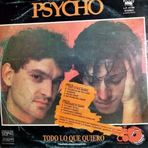 Disco de Vinilo Psycho - Todo Lo Que Quiero Vinyl Record