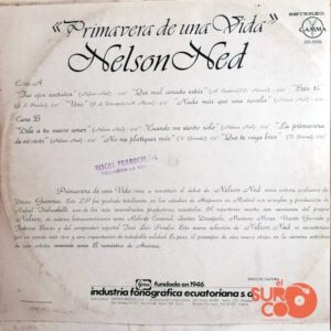 Disco de Vinilo Nelson Ned - Primavera De Una Vida Vinyl Record