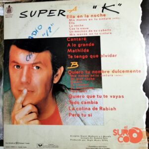Disco de Vinilo Adamo - Cantaré Vinyl Record