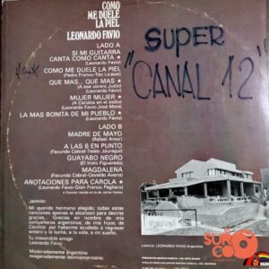 Disco de Vinilo Leonardo Favio - Como Duele La Piel Vinyl Record
