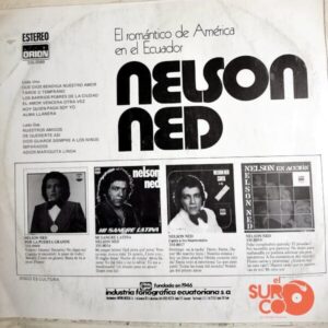 Disco de Vinilo Nelson Ned - El Romántico De América En El Ecuador Vinyl Record