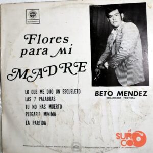 Disco de Vinilo Beto Méndez - Flores Para Mi Madre Vinyl Record