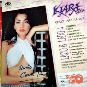 Disco de Vinilo Kiara - Como Un Huracán Vinyl Record