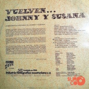 Disco de Vinilo Johnny Y Susana - Vuelven Vinyl Record