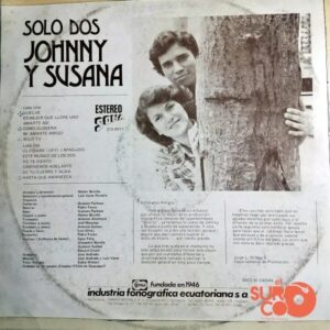 Disco de Vinilo Johnny Y Susana - Solo Dos Vinyl Record