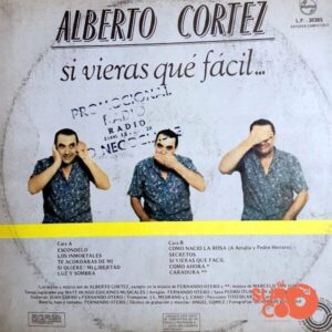Disco de Vinilo Alberto Córtez - Si Vieras Que Fácil Vinyl Record