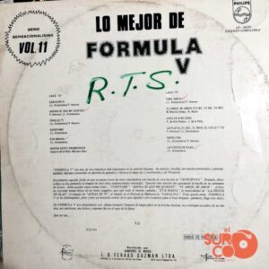 Disco de Vinilo Fórmula V - Lo Mejor De Fórmula V Vinyl Record