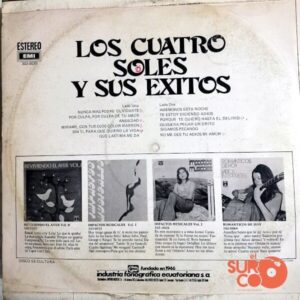 Disco de Vinilo Los Cuatro Soles - Los Cuatro Soles Y Sus Éxitos Vinyl Record