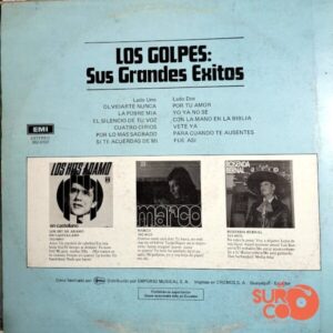 Disco de Vinilo Los Golpes - Sus Grandes Éxitos Vinyl Record
