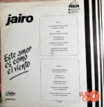 Disco de Vinilo Jairo - Este Amor Es Como El Viento Vinyl Record