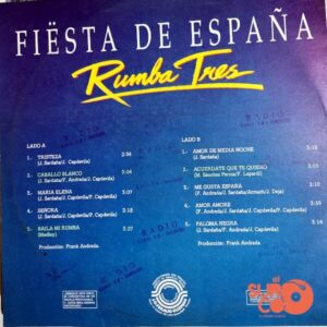Disco de Vinilo Rumba Tres - Fiesta De España Vinyl Record