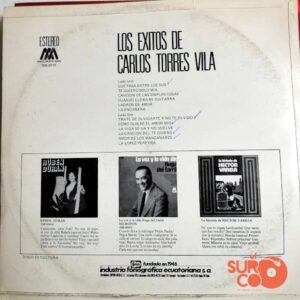 Disco de Vinilo Carlos Torres Vila - Los Éxitos De Carlos Torres Vila Vinyl Record
