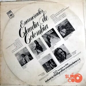 Disco de Vinilo Claudia De Colombia - Enamorados Vinyl Record