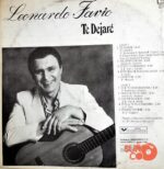 Disco de Vinilo Leonardo Favio - Te Dejaré Vinyl Record
