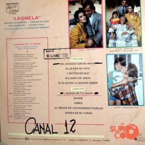Disco de Vinilo Gualberto Ibarreto - Tema Original De La Telenovela “Leonela” Vinyl Record