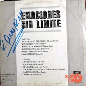 Disco de Vinilo Varios - Emociones Sin Límite Vinyl Record