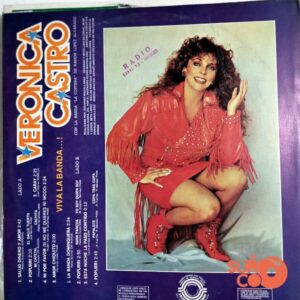 Disco de Vinilo Verónica Castro - Viva La Banda Vinyl Record