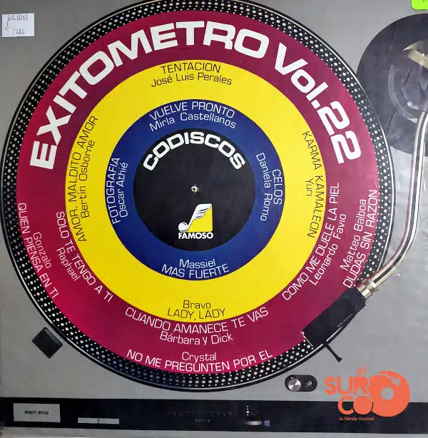Disco de Vinilo Varios - Exitómetro Vol.22 Vinyl Record