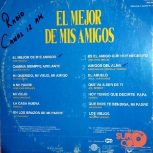 Disco de Vinilo Varios - El Mejor De Mis Amigos Vinyl Record