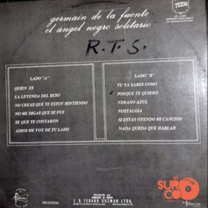 Disco de Vinilo Germain De La Fuente - El Ángel Negro Vinyl Record
