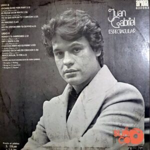 Disco de Vinilo Juan Gabriel - Espectacular Vinyl Record
