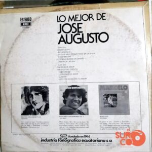 Disco de Vinilo José Augusto - Lo Mejor De José Augusto Vinyl Record