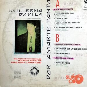 Disco de Vinilo Guillermo Dávila - Por Amarte Tanto Vinyl Record