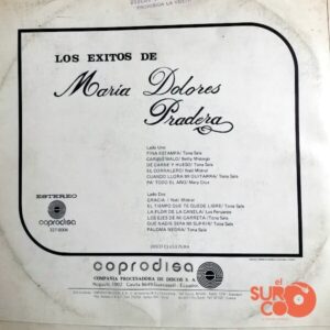 Disco de Vinilo Varios - Éxitos De María Dolores Pradera Vinyl Record