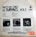 Disco de Vinilo Raphael - El Disco De Oro De Raphael Vol.3 Vinyl Record