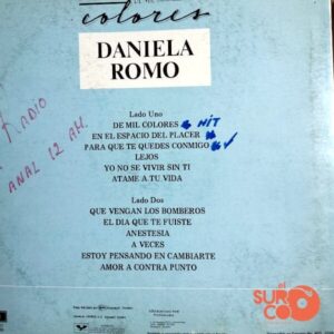 Disco de Vinilo Daniela Romo - De Mil Colores Vinyl Record