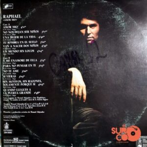 Disco de Vinilo Raphael - Amor Mío Vinyl Record