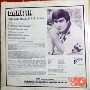 Disco de Vinilo Darwin - Por Las Calles Del Amor Vinyl Record