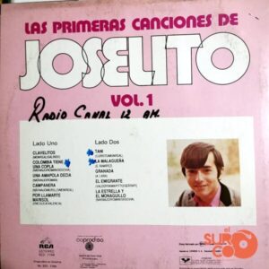 Disco de Vinilo Joselito - Las Primeras Canciones De Joselito Vol.1 Vinyl Record