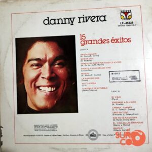 Disco de Vinilo Danny Rivera - 16 Grandes Éxitos Vinyl Record