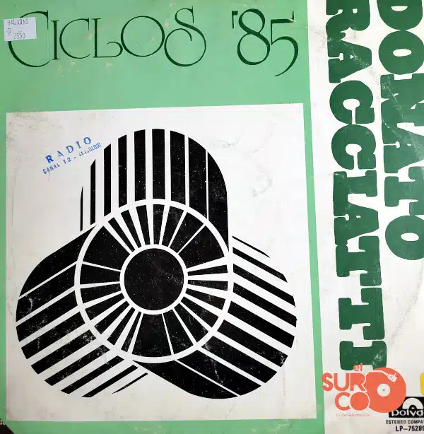 Disco de Vinilo Donato Racciatti - Ciclos ‘85 Vinyl Record