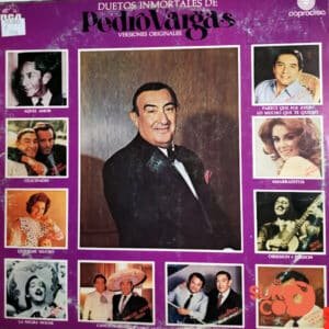 Pedro Vargas - Duetos Inmortales De Pedro Vargas Vinilo