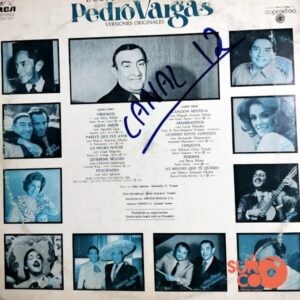 Disco de Vinilo Pedro Vargas - Duetos Inmortales De Pedro Vargas Vinyl Record