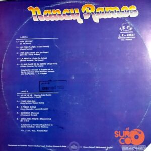 Disco de Vinilo Nancy Ramos - Oye Vinyl Record