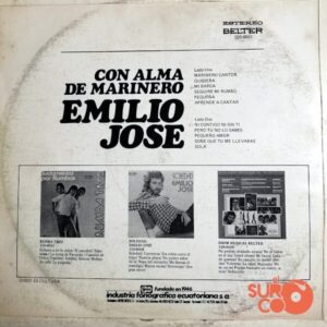 Disco de Vinilo Emilio José - Con Alma De Marinero Vinyl Record