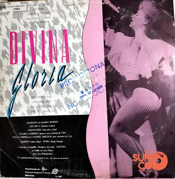 Disco de Vinilo Divina Gloria - Desnudita Es Mejor Vinyl Record