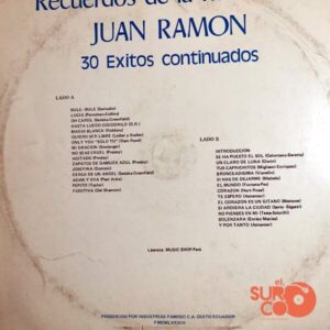 Disco de Vinilo Juan Ramón - Recuerdos De La Nueva Ola De Juan Ramón Vinyl Record