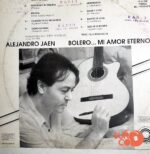 Disco de Vinilo Alejandro Jaen - Bolero… Mi Amor Eterno Vinyl Record