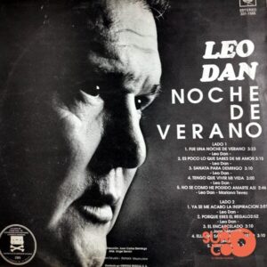 Disco de Vinilo Leo Dan - Noche De Verano Vinyl Record