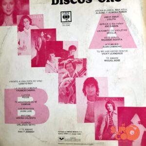 Disco de Vinilo Varios - Discos de Oro Vinyl Record