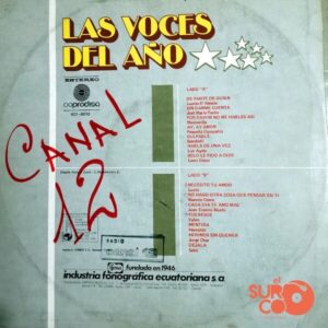 Disco de Vinilo Varios - Las Voces Del Año Vinyl Record