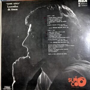 Disco de Vinilo Daniel Lezica - Leyendas De Amor Vinyl Record
