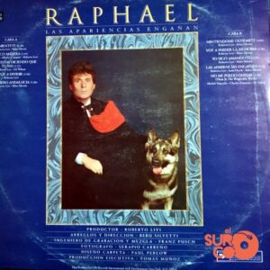 Disco de Vinilo Raphael - Las Apariencias Engañan Vinyl Record