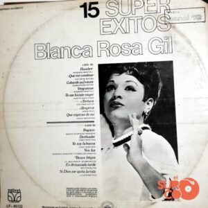 Disco de Vinilo Blanca Rosa Gil - 15 Súper Éxitos Vinyl Record